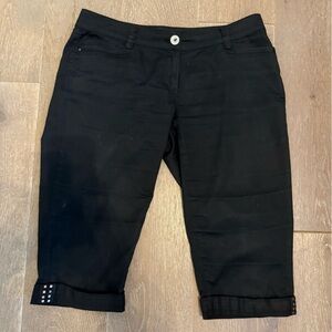 White House Black Market Elegant Black Trousers